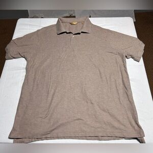 Roundtree & Yorke Light Brown Polo Shirt